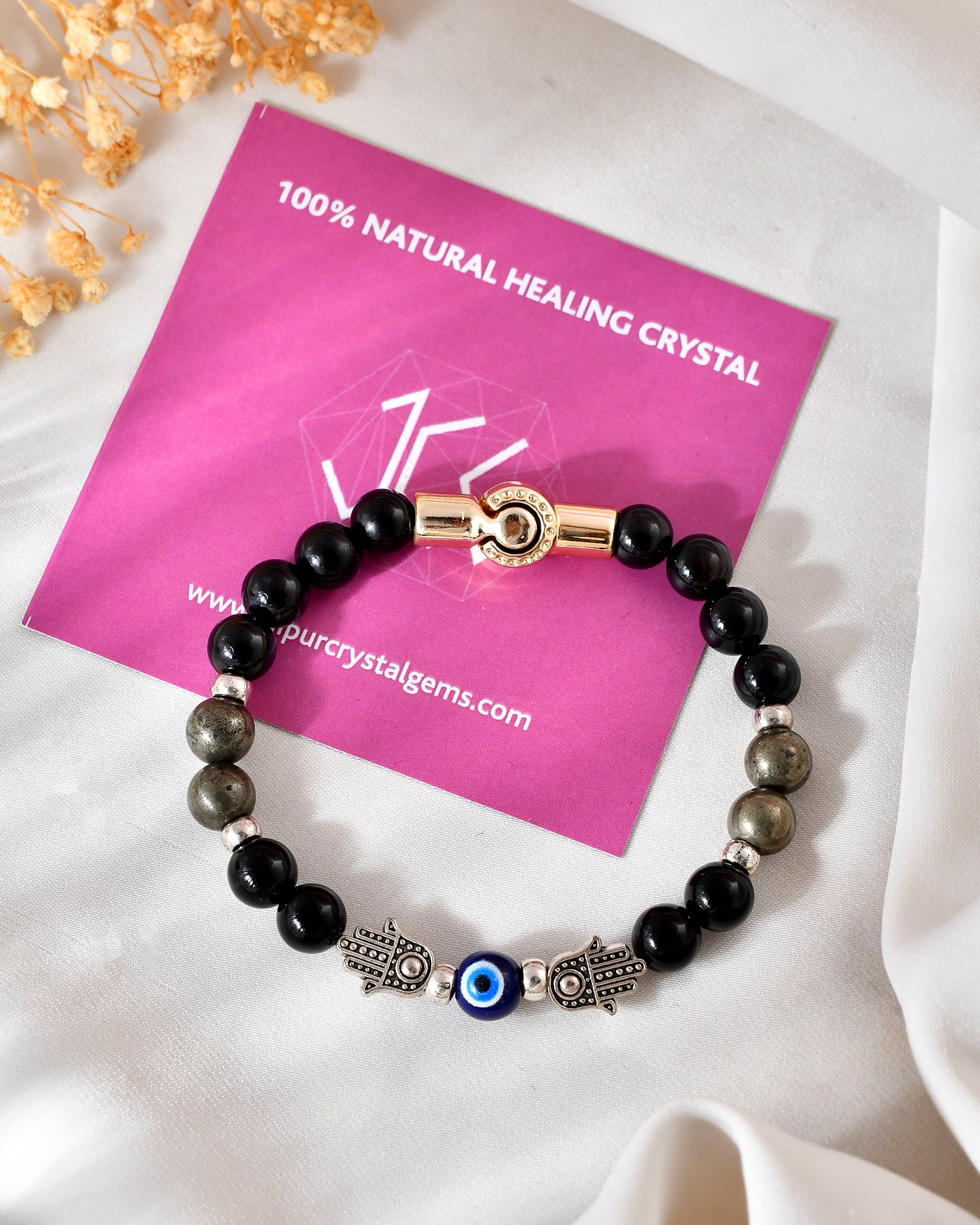 Guardian Shield bracelet with Magnetic Lock